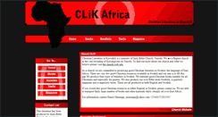 Desktop Screenshot of clik-africa.org