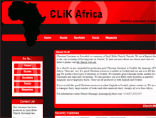 Tablet Screenshot of clik-africa.org